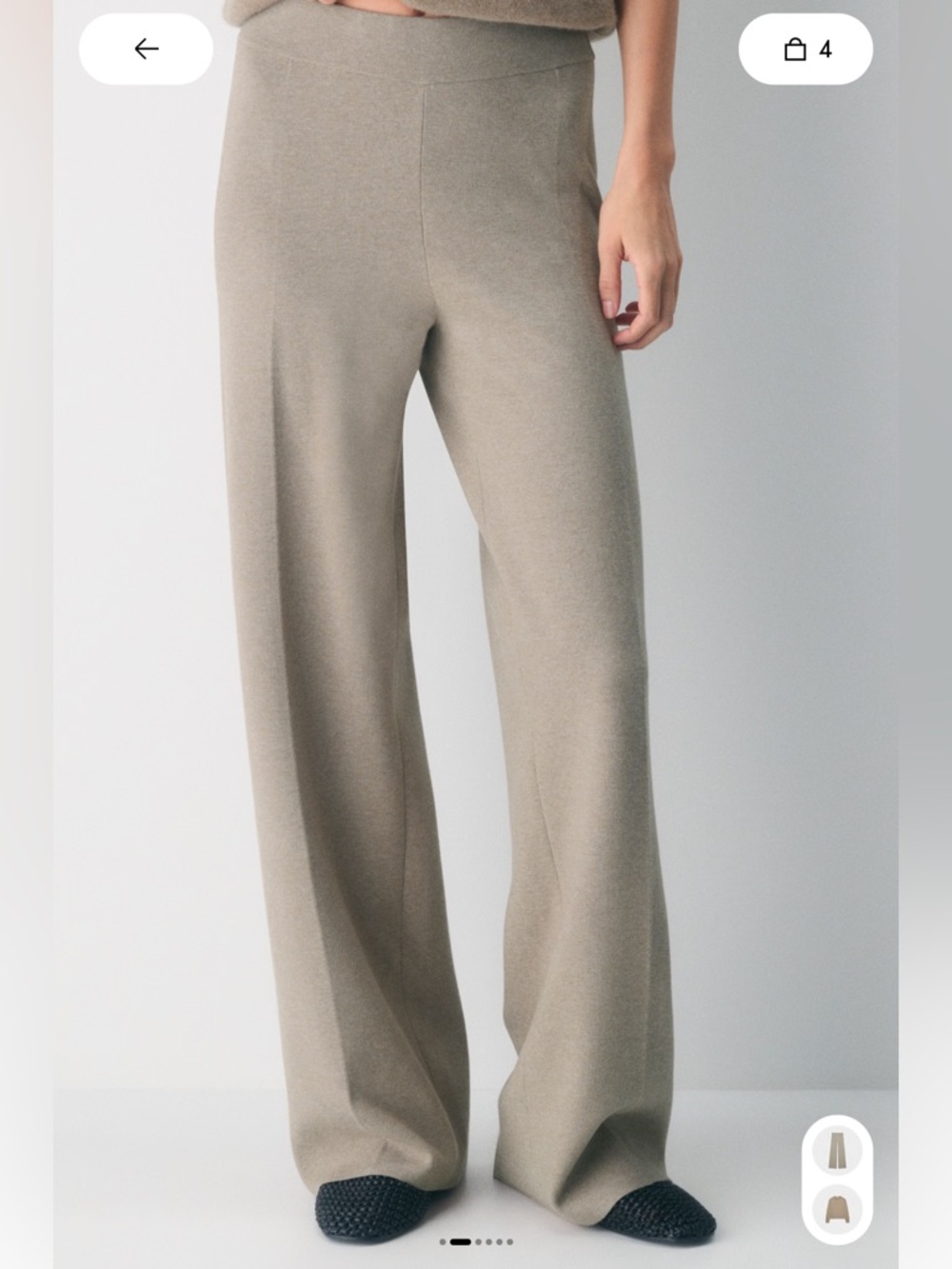 Aritzia souvenir pant wonder yarn